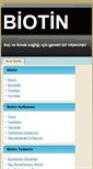 Mobile Screenshot of biotin.com.tr