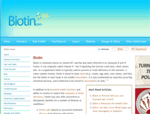 Tablet Screenshot of biotin.com
